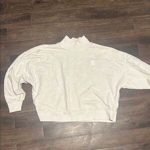 The North Face Women's Cream Turtleneck Sweater